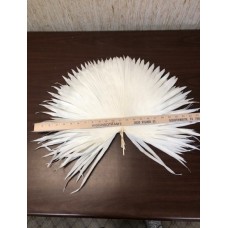 ANAHAW LEAF 22" W x 16" L  BLEACHED (BULK) 